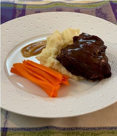 Joue de Boeuf (Braised Beef Cheeks w/Tandoori Spices)